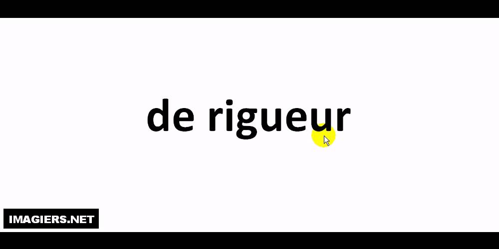 How to pronounce in French # de rigueur video phone beyonce mp3