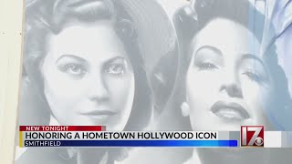 Johnston County community dedicates mural, rose garden to Hollywood icon Ava Gardner