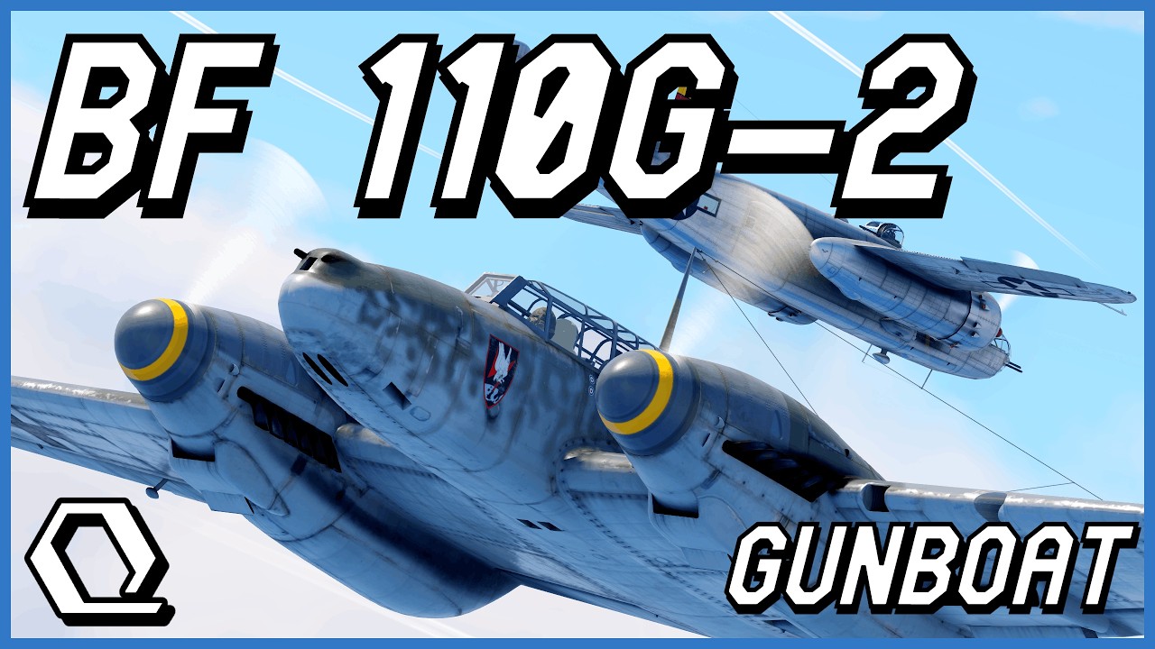 War Thunder Bf 110G-2 | Gunboat