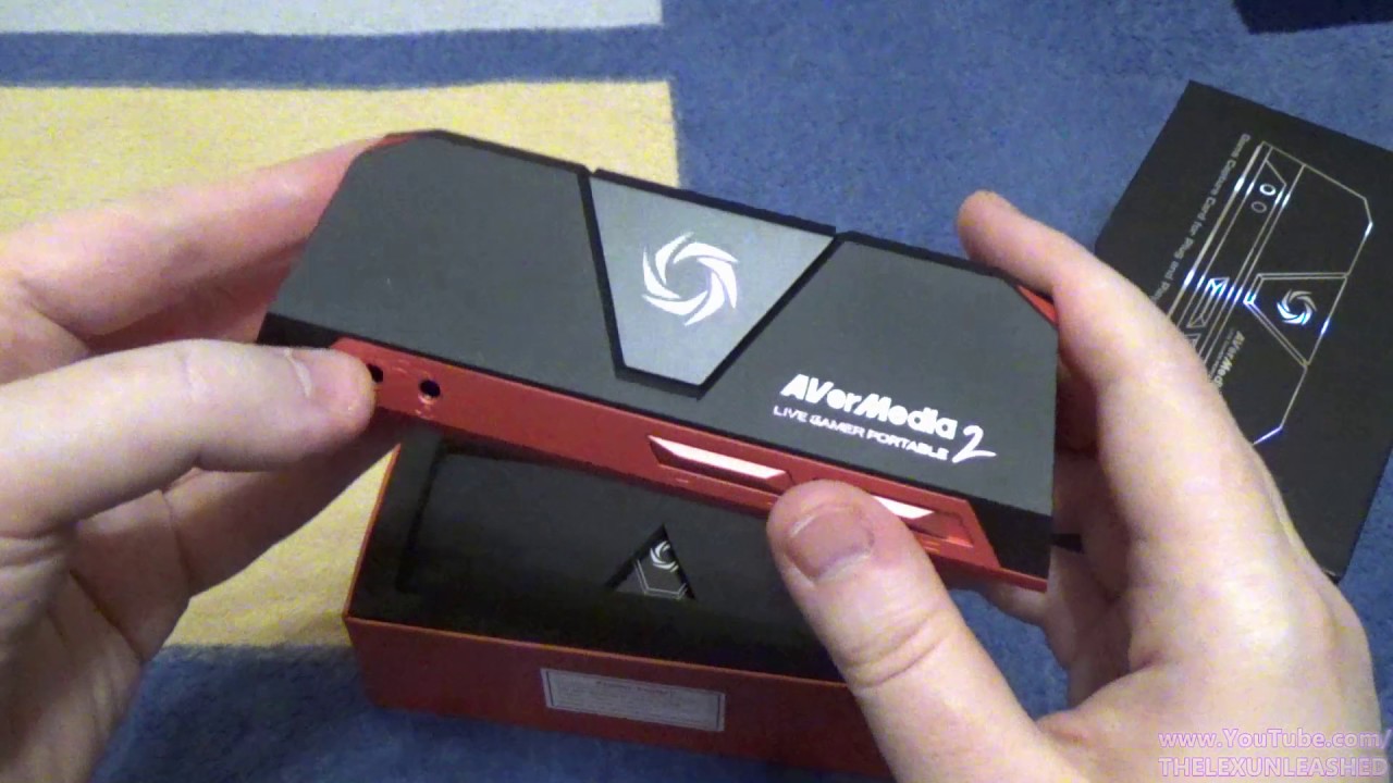 Avermedia Live Game Portable 2 Распаковка и Обзор отличной карты видеозахвата - YouTube