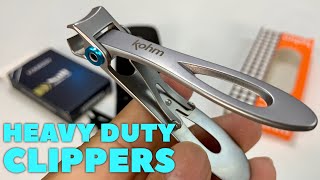 Testing Heavy Duty Toenail Clippers. Are they worth it?