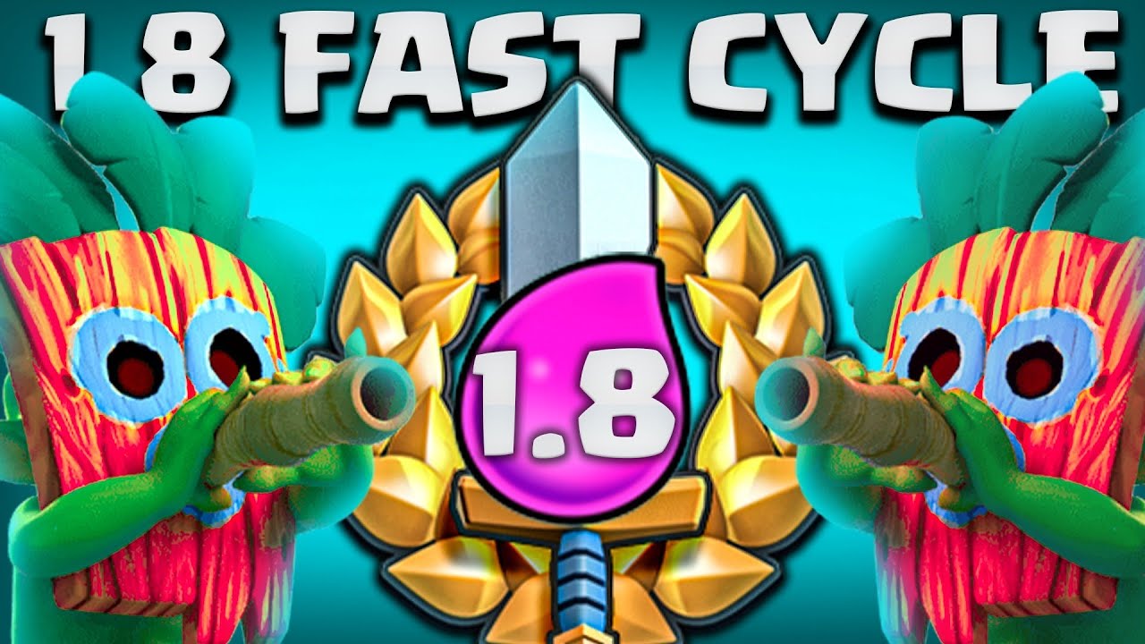 FASTEST LOGBAIT DECK IN CLASH ROYALE 😱 - Clash Royale