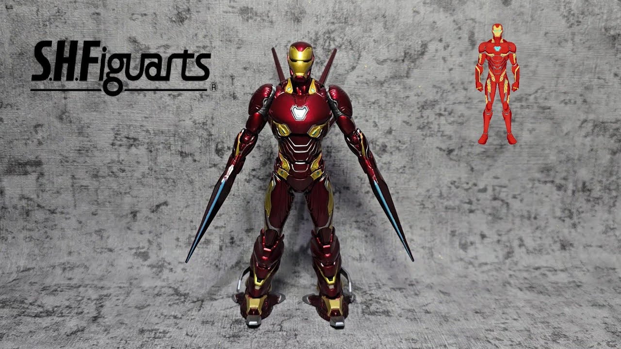SHFiguarts Iron Man Mk 50 Nano Weapon Set #marvel #ironman - YouTube