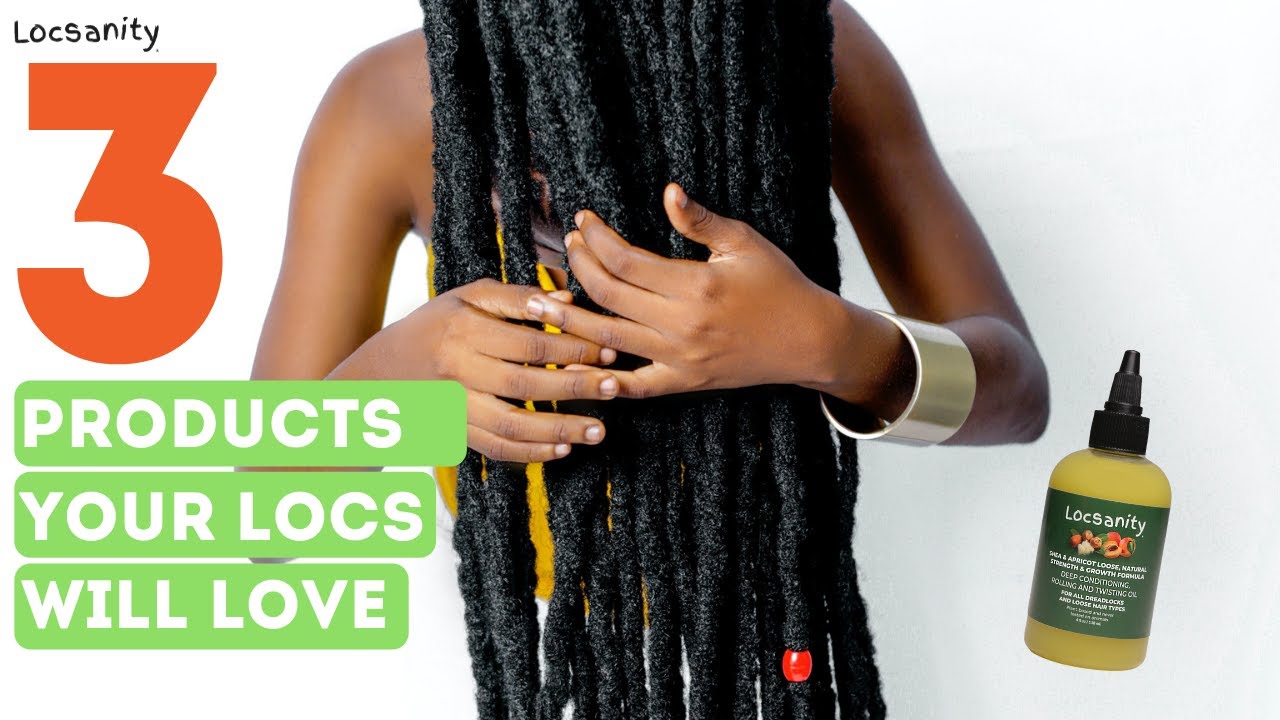 3 Products for Beautiful Locs YouTube