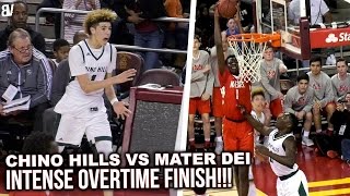 Chino Hills vs. Mater Dei @ Galen Center USC Epic Showdown  In An Overtime Thriller!! 2\/24\/17