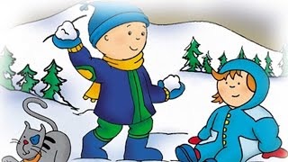 Caillou | Caillou plays in the snow | Christmas  #CaillouHolidayFun