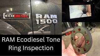 How To Check If The Tone Ring Reluctor Wheel Magnet Is Good 2014-203 Ram 1500 Eco Diesel 3.0L