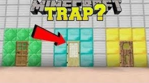 Minecraft: WHICH DOOR IS A TRAP?!? - CRACK THE FAKES - Custom Map [1] #viralvideo #youtube #mincraft