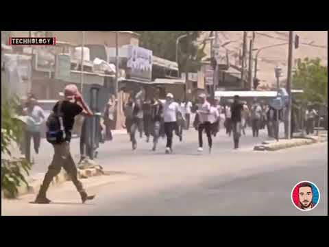 الله أكبر الزحف الأردني يتخطى الحدود ويتجه نحو الحدود الفلسطينية 🔥مباشر الأن