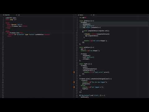 【firebase】Creating a button that increments a number each time it is clicked