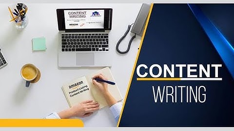 How to create product listing "Content Writing" on Amazon