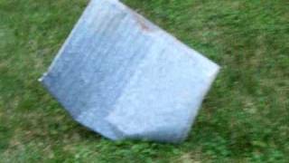 Exploding Garbage Can