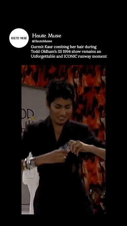 Indian Supermodel Gurmit Kaur#gurmitkaur #runway #catwalktour #fashionmodel #fashion #moda