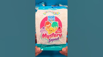 ASMR Unboxing 🎧 Squishmallows Disney Mystery Squad Sweet Treats Plushies Blind Bags 🧸 #squishmallows