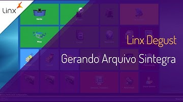 Linx Degust - Gerando Arquivo Sintegra