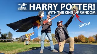 Trying to Fly Harry Potter   with The King of Random TKOR
