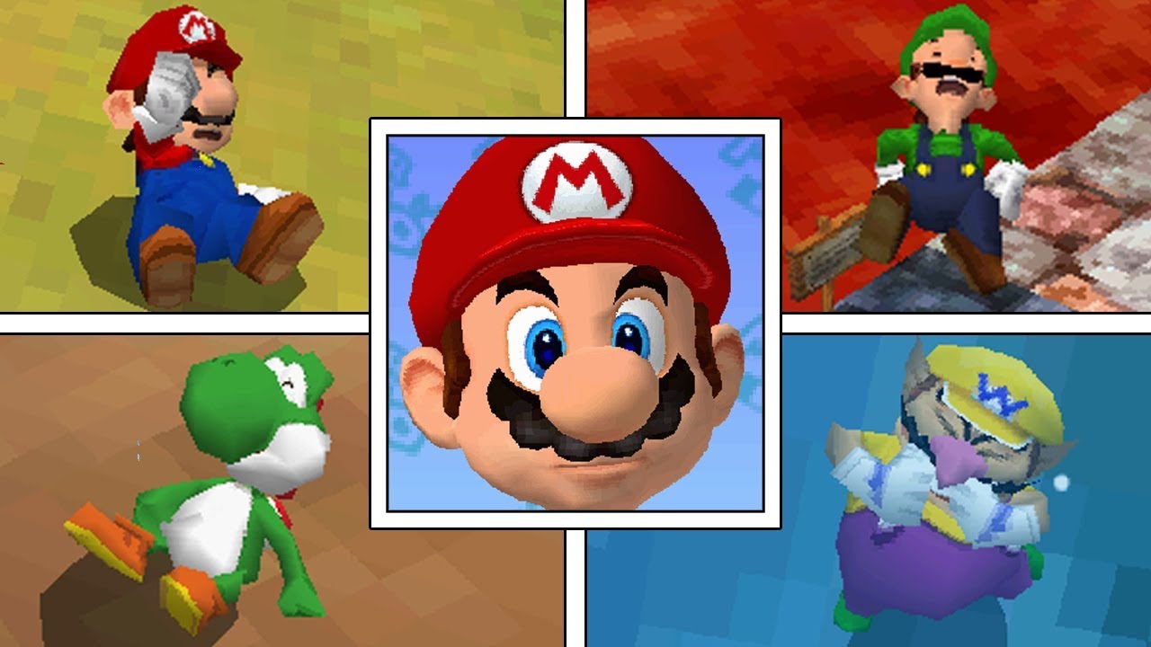 super mario 64 online characters