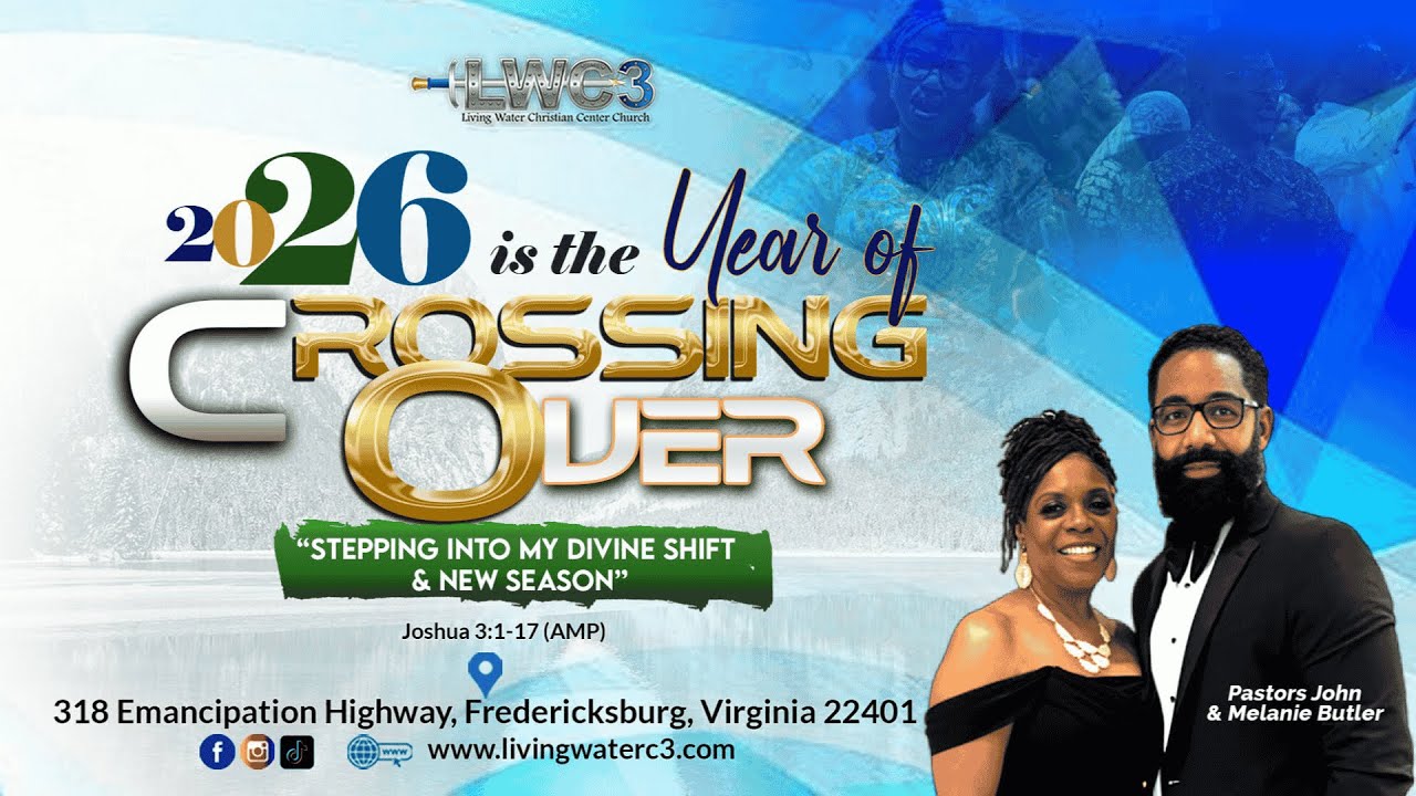 Rev. John Butler The Year of Crossing Over Part 1 - Pastor John Butler - YouTube