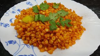 मिठो मकै को खाजा  Corn recipe in nepali