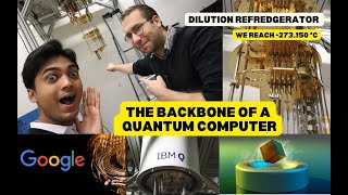 How cool is a Quantum Computer?  ' Dilution Refrigerator'