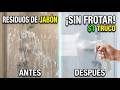 Cómo Quitar el Sarro del Vidrio de la Ducha con un Truco Barato.