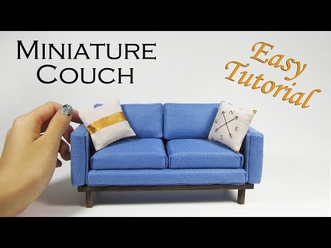 Video: How To Make Toy Furniture