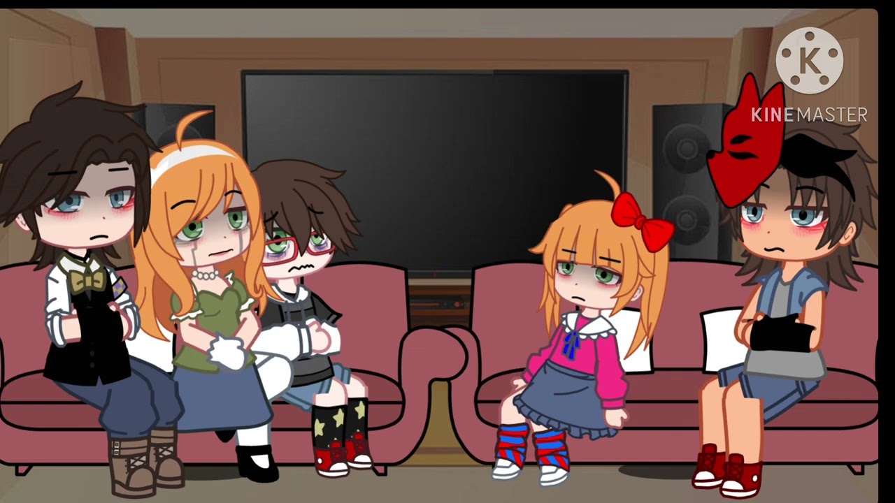 Past Afton Family react to the future ||1/6||C.C||