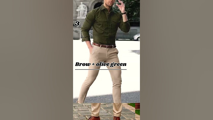 Top 5 BROWN PANT MATCHING SHIRT !!! COLOUR COMBINATION !!! LATEST MEN'S FASHION