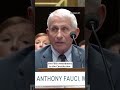 Fauci invokes the Fifth Amendment during senate hearing