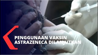 Warga Manado Disuntik Vaksin AstraZeneca