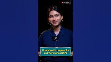 How should I prepare for an Interview on SAP? | ZaranTech #Shorts