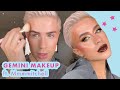 Mmmmitchell's Incredible Gemini Makeup Tutorial | Cosmo Gets Cosmic