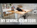 MY HOME SEWING ROOM TOUR