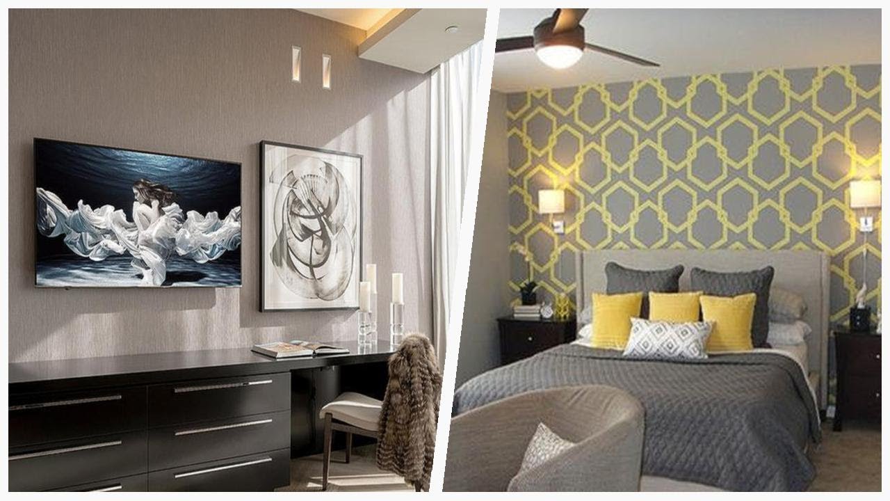 75 Beautiful Contemporary Gray Bedroom Design Ideas 1707 😍 YouTube