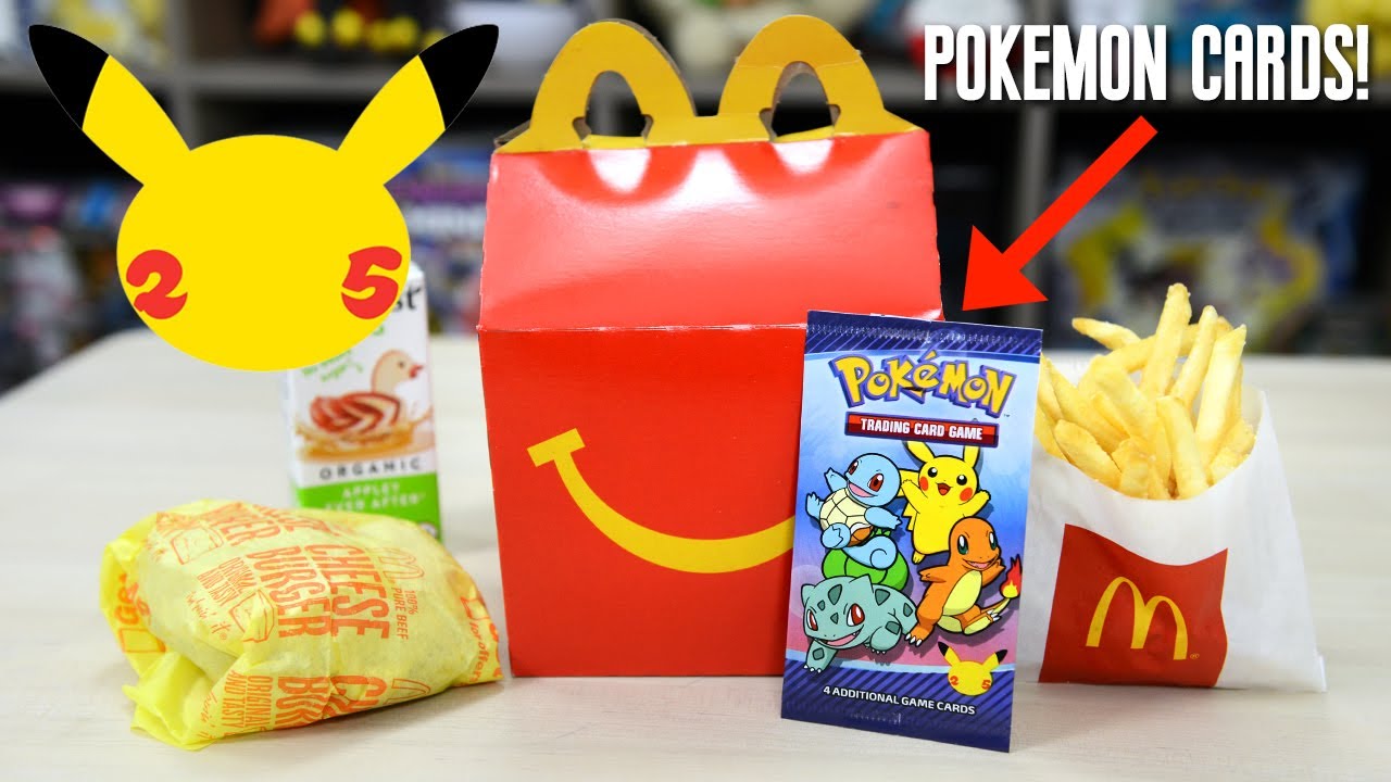Details about   2021 Mcdonalds happy meals entire collection Pokemon 25th Anniversary  SET of 4