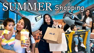 Summer Shopping - සැලොන් එකටත් ගිහින් රස්නේ නිවාඩුවට Shopping කරන්න යමු / My Hair Treatment / K Pop*