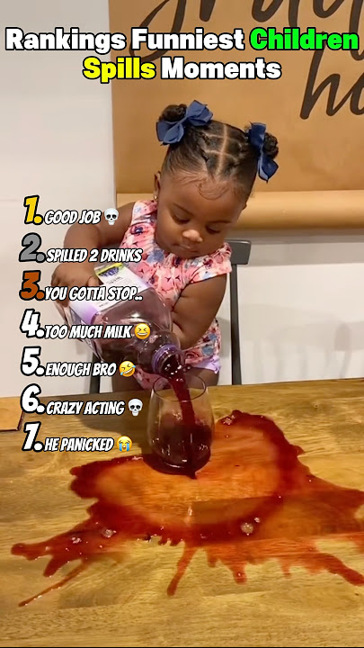 Ranking Funniest Children Spills Moments 😂