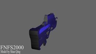 3D Portfolio(Envirment and Gun FNFS2000)