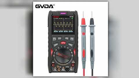 GVDA Digital Oscilloscope 50MSs Sampling Rate 12MHz Analog Bandwidth Multimeter Tester Signal Gener
