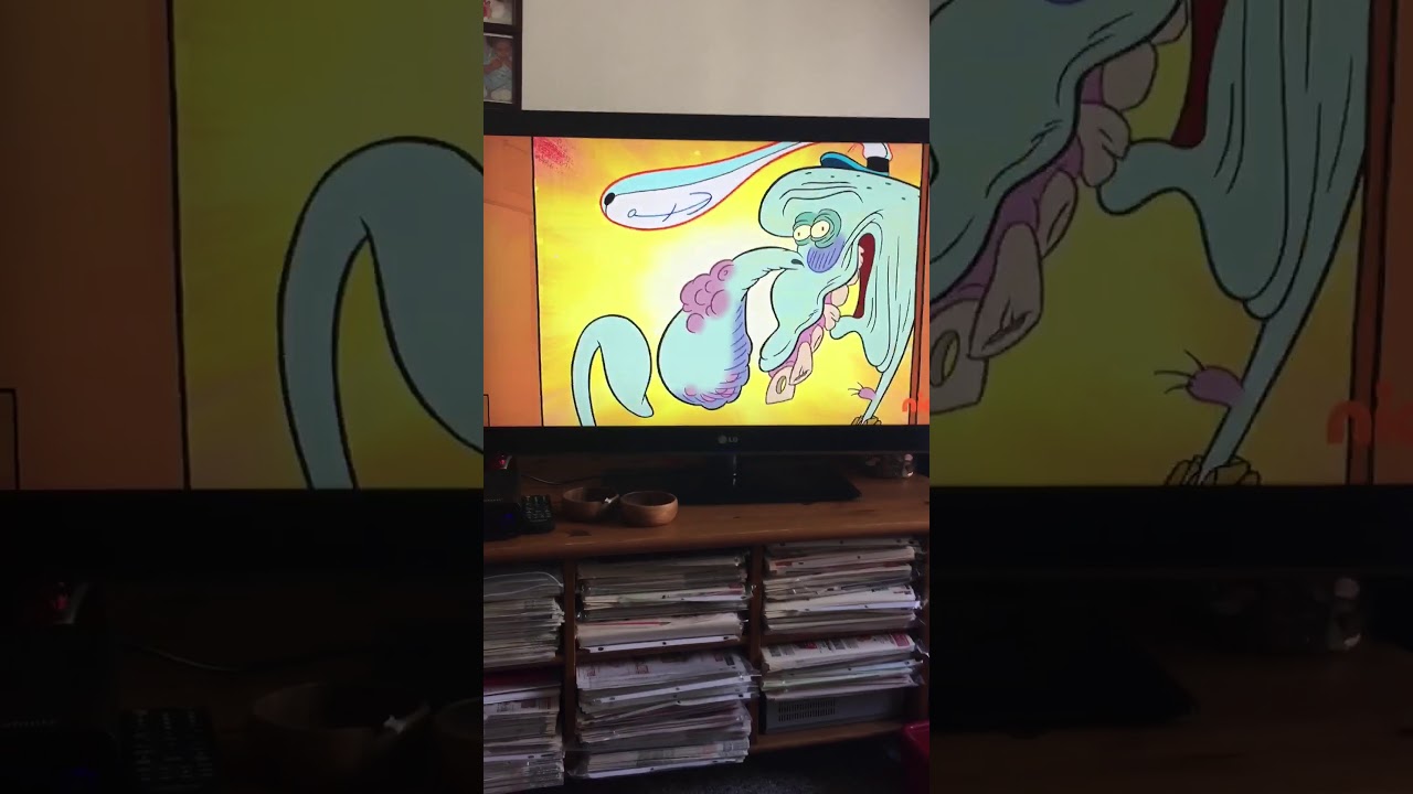 Suicide squidward shows up on a new episode - YouTube