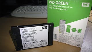 Обзор и тестирование SSD WD Green WDS120G2G0A