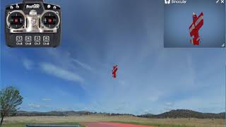 Testing a TVBS with ArduPilot in RealFlight8