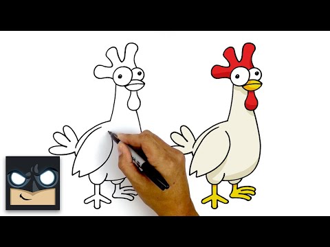 How To Draw The Hay Day Chicken Step By Step Tutorial Myhobbyclass Com Learn Drawing Painting And Have Fun With Art And Craft How To Draw The Hay Day Chicken Step By Step Tutorial Myhobbyclass Com Learn Drawing Painting And Have Fun With Art And Craft