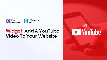 Add A YouTube Video On Your Website | Xara