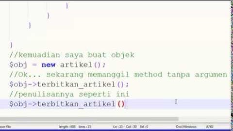 Tutorial PHP OOP 1 Overloading, Overriding]