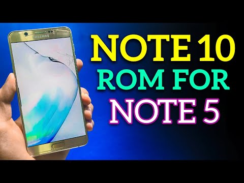 Galaxy Note 10 Rom for Galaxy Note 5 - One UI - How to Install/Update 2019
