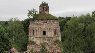 д. Новое Бежаницкий район. Храм над могилой Дубровского.