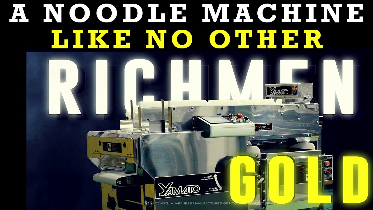 Richmen Type I: all-in-one noodle machine for restaurants and