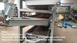 Full Automatic Walnut Cracker and Grading Separating Machine