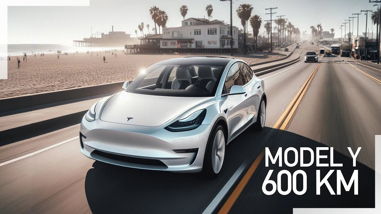 Nuevo TESLA MODEL Y en España con 600 KM de autonomía - YouTube
